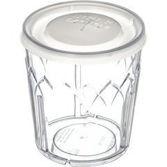 DX5900ST8714 Fenwick Translucent Tumbler Lid with Straw Slot  (1000/cs) - Translucent