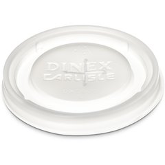 DX5600ST8714 Fenwick Translucent Lid w/ Straw Slot (Fits  DXFT607)  (1000/cs) - Clear