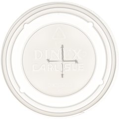 DX5600ST8714 Fenwick Translucent Lid w/ Straw Slot (Fits  DXFT607)  (1000/cs) - Clear