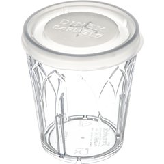 DX5600ST8714 Fenwick Translucent Lid w/ Straw Slot (Fits  DXFT607)  (1000/cs) - Clear