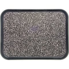 DXSMC1418NSM03 Glasteel™ Marble Non-Skid Tray 14" x 18" (12/cs) - Black