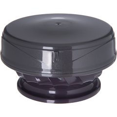 DX3353IL44 DuraTherm™ Insulated Soup Bowl Lid Cover 5.25" x 1.45" (48/cs) - Graphite Grey