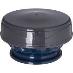 DX3353IL44 DuraTherm™ Insulated Soup Bowl Lid Cover 5.25" x 1.45" (48/cs) - Graphite Grey