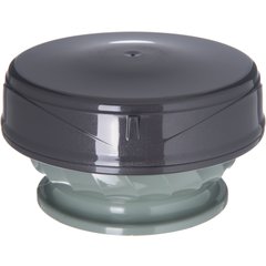 DX3353IL44 DuraTherm™ Insulated Soup Bowl Lid Cover 5.25" x 1.45" (48/cs) - Graphite Grey