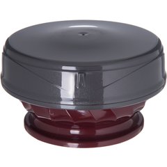 DX3353IL44 DuraTherm™ Insulated Soup Bowl Lid Cover 5.25" x 1.45" (48/cs) - Graphite Grey