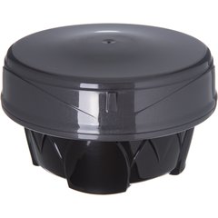 DX3353IL44 DuraTherm™ Insulated Soup Bowl Lid Cover 5.25" x 1.45" (48/cs) - Graphite Grey