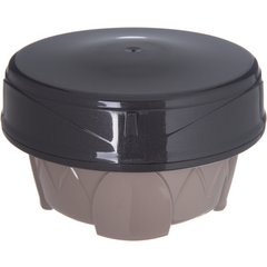 DX3353IL44 DuraTherm™ Insulated Soup Bowl Lid Cover 5.25" x 1.45" (48/cs) - Graphite Grey