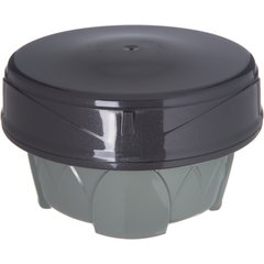 DX3353IL44 DuraTherm™ Insulated Soup Bowl Lid Cover 5.25" x 1.45" (48/cs) - Graphite Grey