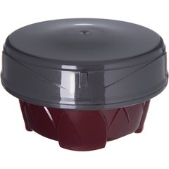 DX3353IL44 DuraTherm™ Insulated Soup Bowl Lid Cover 5.25" x 1.45" (48/cs) - Graphite Grey