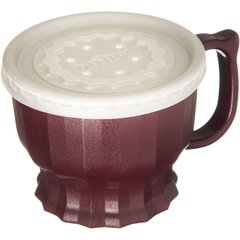 DX9000B7000 Tropez Disposable Lid- Fits DX9000B 8 oz Mug & DX9200B 5 oz Bowl 3.568" (1000/cs) - White