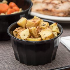 DX9200B03 Tropez Bowl, High-Temp 5oz (48/cs) - Onyx