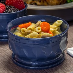DX320050 Turnbury® Insulated Pedestal Based Bowl 5 oz (48/cs) - Dark Blue