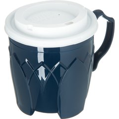 DX50008775 Fenwick EZ-Sip Mug Lid 3.5" (1000/cs) - Translucent