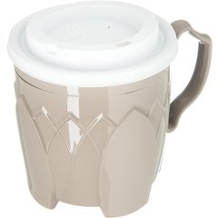 DX50008775 Fenwick EZ-Sip Mug Lid 3.5" (1000/cs) - Translucent