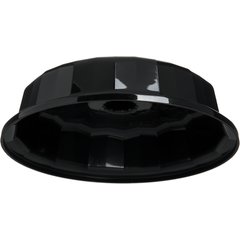 DX9407B03 Tropez Entree Dome, High-Temp 7-3/4"D (12/cs) - Onyx