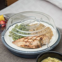 DXEC0907 Clear Dome 9" (12/cs) - Translucent