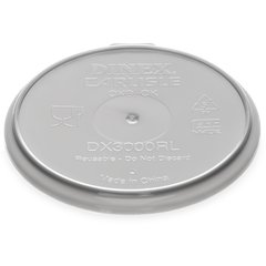 DX3000RL Turnbury® Mug & Bowl Reusable Flat Lid 5.25" (250/cs) - Gray