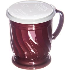 DX300061 Turnbury® Insulated Pedestal Base Mug 8 oz (48/cs) - Cranberry
