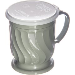 DX300084 Turnbury® Insulated Pedestal Base Mug 8 oz (48/cs) - Sage
