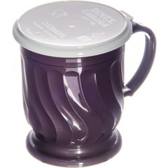 DX3000RL Turnbury® Mug & Bowl Reusable Flat Lid 5.25" (250/cs) - Gray