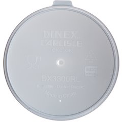 DX3300RL Turnbury® Reusable Lid for Turnbury Soup Bowl 5.25" (250/cs) - Gray