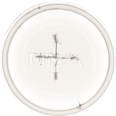 DX1193ST8714 Classic™ Disposable Lid with Straw Slot - Fits Specific 5 - 9 oz Dinex, Carlisle and Cambro Tumblers 2.393" (1000/cs) - Translucent