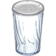 DX1196ST8714 Dinex® Disposable Lid with Straw Slot (Fits Cambro, G.E.T Enterprises) 2.695" (1000/cs) - Translucent