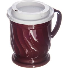 DX30008775 Turnbury® EZ-Sip Mug Lid 3.5" (1000/cs) - White