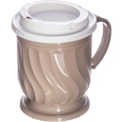 DX30008775 Turnbury® EZ-Sip Mug Lid 3.5" (1000/cs) - White