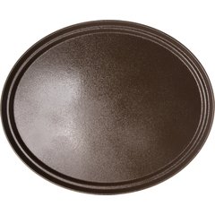 2700GR2076 Griptite 2 Oval Tray 27" x 22" - Brown