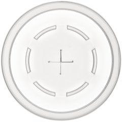 DX2225ST9000 Disposable Lid with Straw Slot - Fits Specific 7 - 16 oz, Carlisle, Cambro and G.E.T. Enterprises Tumblers 16 oz. (1000/cs) - Translucent