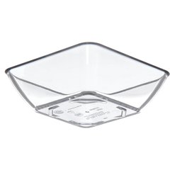 DXSB607 Square Bowl 6 oz (96/cs) - Clear