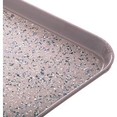 DXSMC1418NSM31 Glasteel™ Marble Non-Skid Tray 14" x 18" (12/cs) - Latte