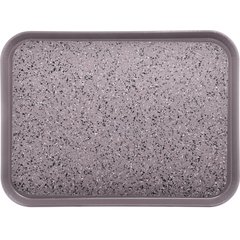 DXSMC1418NSM31 Glasteel™ Marble Non-Skid Tray 14" x 18" (12/cs) - Latte