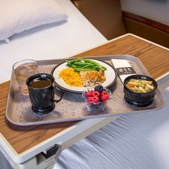 DXSMC1520NSM31 Glasteel™ Marble Non-Skid Tray 15" x 20" (12/cs) - Latte