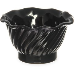 DXSWC503 Tulip Turnbury Swirl Bowl 5 oz (96/cs) - Black