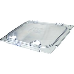CM10240Z07 Coldmaster® EZ Access Lid with Notches 1/2 Size - Clear