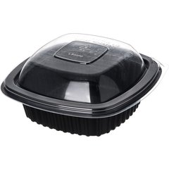 DXL500PDCLR Dome Lid for Square Side Dish  (500/cs) - Clear