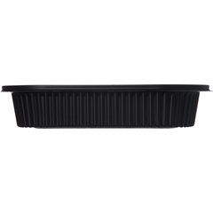 DXMW810PBLK Microwaveable Medium Entrée 32oz. (250/cs) - Black