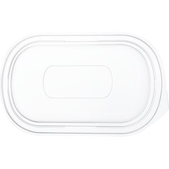 DXL800PDCLR Dome Lid for Microwaveable Medium Entrees  (250/cs) - Clear