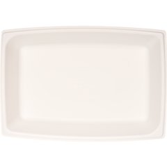 DXHH8 Rectangular Entree (one Compartment) 12 oz. (1000/cs) - White