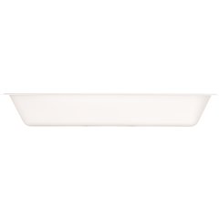 DXHH8 Rectangular Entree (one Compartment) 12 oz. (1000/cs) - White