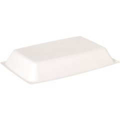 DXHH8 Rectangular Entree (one Compartment) 12 oz. (1000/cs) - White