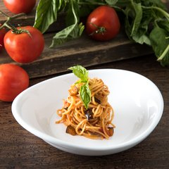 5300402 Stadia Melamine Pasta Plate 9.5" - White