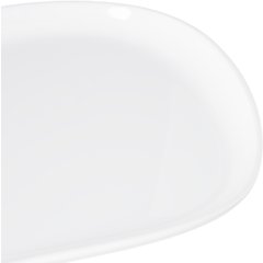 5300902 Stadia Melamine Platter 13" x 7" - White