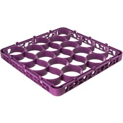 REW20SC89 OptiClean™ NeWave™ Color-Coded Short Glass Rack Extender 20 Compartment - Lavender