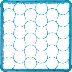 REW30S14 OptiClean™ NeWave™ Short Glass Rack Extender 30 Compartment - Carlisle Blue