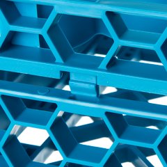 REW30S14 OptiClean™ NeWave™ Short Glass Rack Extender 30 Compartment - Carlisle Blue