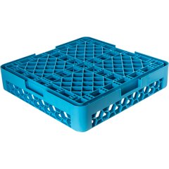 RG4914 OptiClean™ 49-Compartment Divided Glass Rack 3.25 - Carlisle Blue