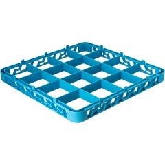 RE1614 OptiClean™ 16-Compartment Divided Glass Rack Extender 1.78" - Carlisle Blue